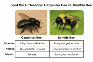 Spot The Difference Between Carpenter Bee And Bumble Bee 1 1 300x